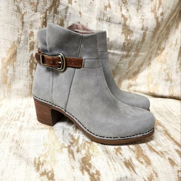 Dansko Women's Hartley Boot Grey Nubuck Sz36 US6 - Picture 1 of 17